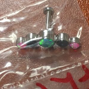 Anatometal cluster threaded end